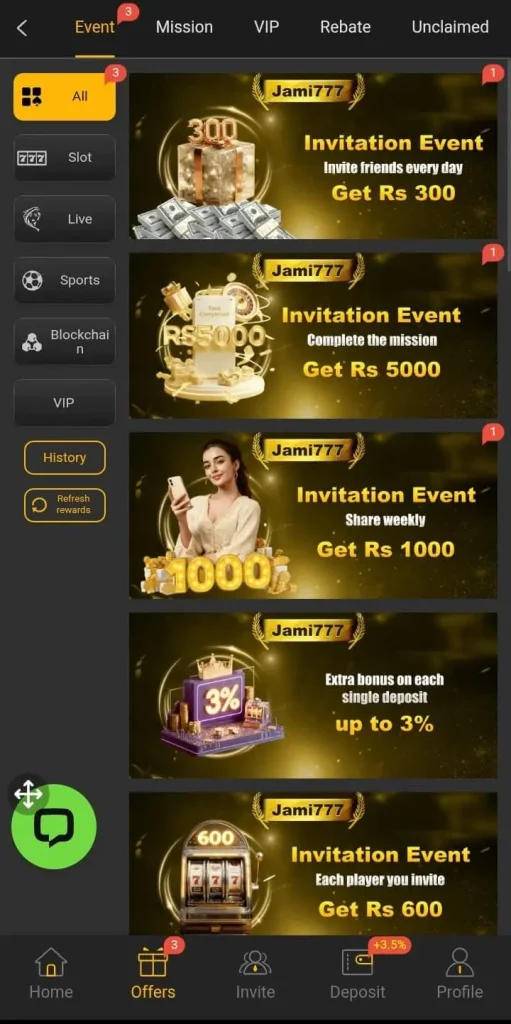 Jami777 Game real Earning money app
